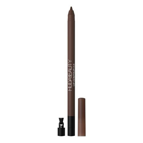HUDA BEAUTY Lip Contour 2.0 Automatic Matte Lip Pencil Rich Brown | Amazon (US)