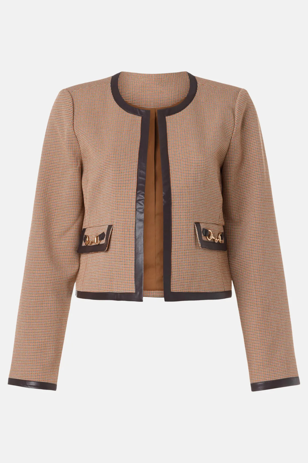 Derek Lam 10 Crosby x RTR Plaid Collarless Jacket | Rent the Runway