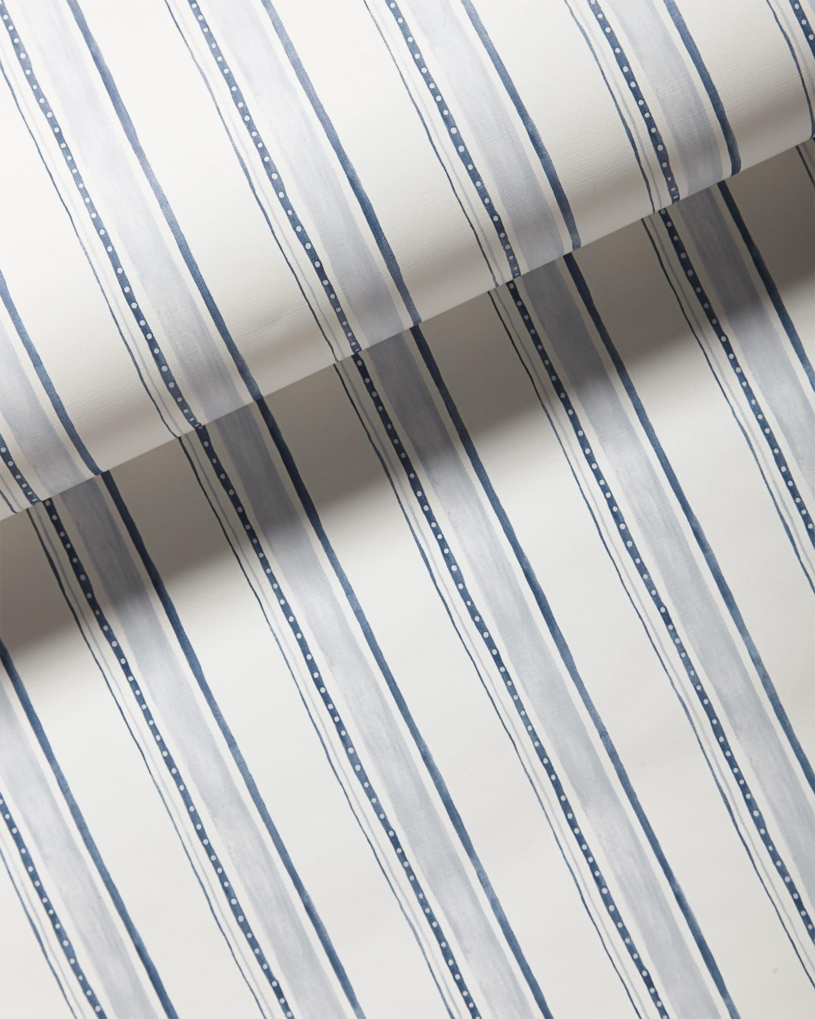 Acadia Stripe Wallpaper | Serena and Lily