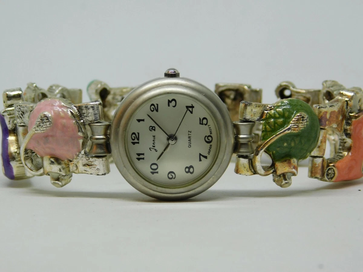 Jennie B Barbers Theme Bracelet Quartz Analog Ladies Watch Sz. 6 3/4"  | eBay | eBay US