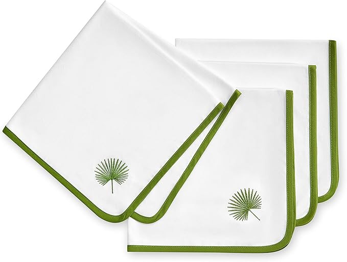 Hofdeco Premium Coastal Cotton Cloth Napkins Set of 4, 20”x20” Washable Dinner Napkins for Be... | Amazon (US)