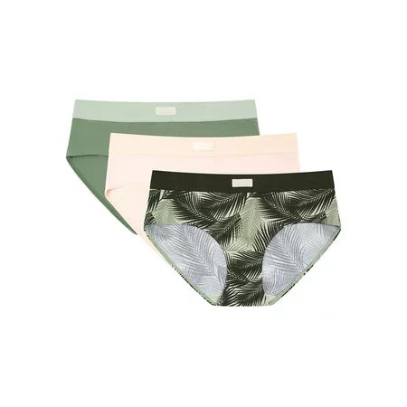 Kindly Yours Women s Cotton Hipster Panties 3-Pack | Walmart (US)