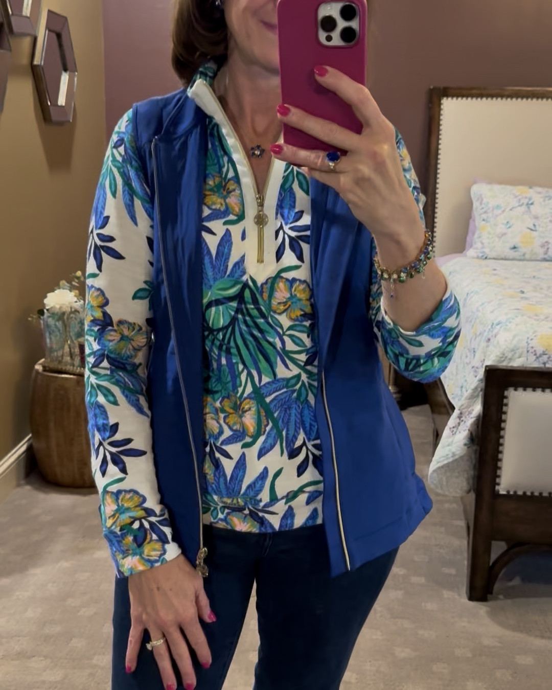 Fall Outfit 

Pullover and light weight vest perfect for fall weather! 
Size S in both pieces 
Jeans are a size 6
Linked 2 pairs of shoes similar to the ones I have on. These are no longer available. Beautiful jewelry to match from my favorite Etsy shop. Linked below. 

#LTKStyleTip #LTKBeauty #LTKTravel #LTKShoeCrush 



#LTKOver40 #LTKSeasonal #LTKVideo