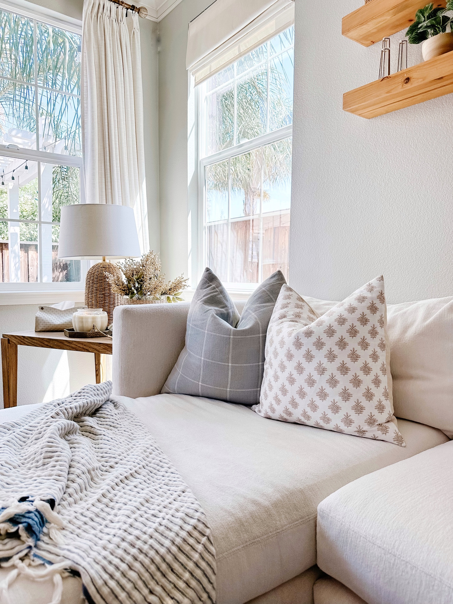 A peaceful moment in our home with Toasty and a possible new spot for the side table and tree… I like it and then I don’t. What do you think? 

#LTKhome #LTKSeasonal