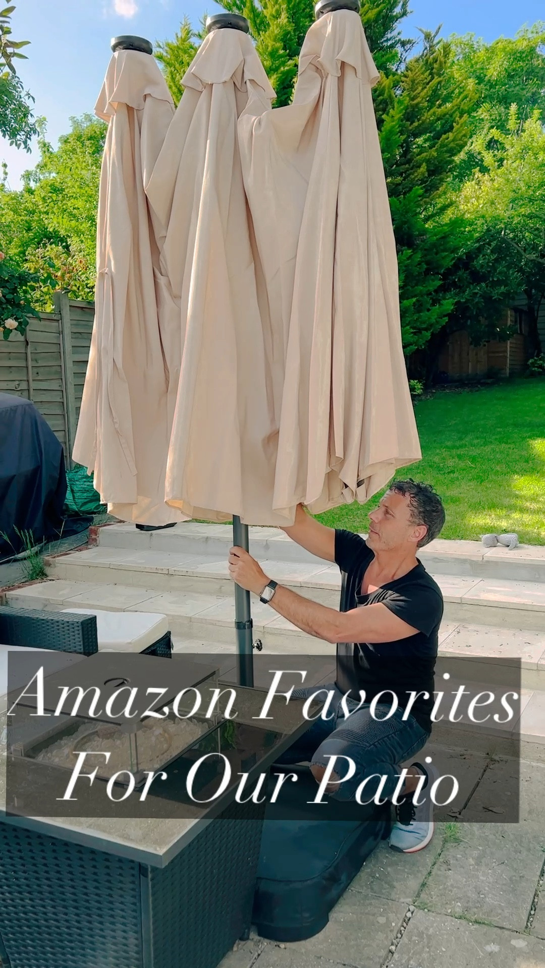 Getting ready for summer #garden #patio #home #outdoor 

#LTKhome #LTKfamily #LTKVideo