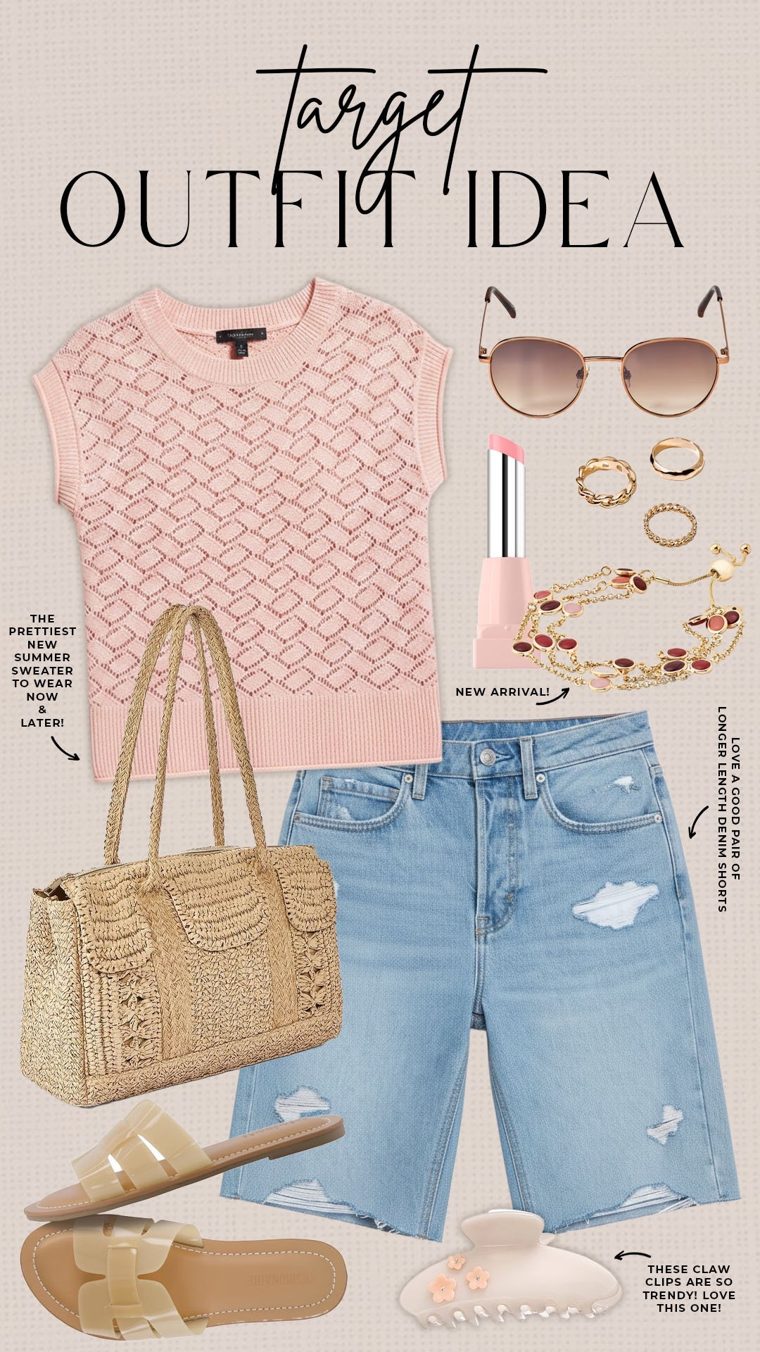 Trendy summer style from Target! 

#targetfinds

Target finds. Target fashion. Target new arrivals. Target summer style.

#LTKootd #LTKgrwm #LTKSeasonal