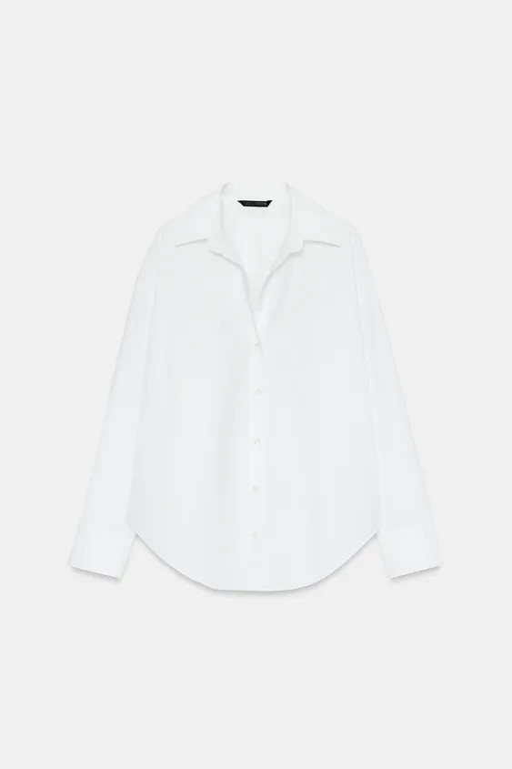 BASIC POPLIN SHIRT | Zara US