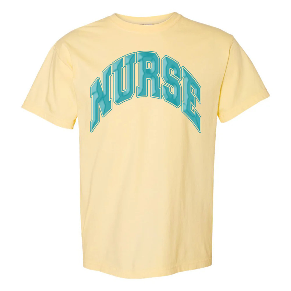 'Nurse' PUFF T-Shirt | United Monograms