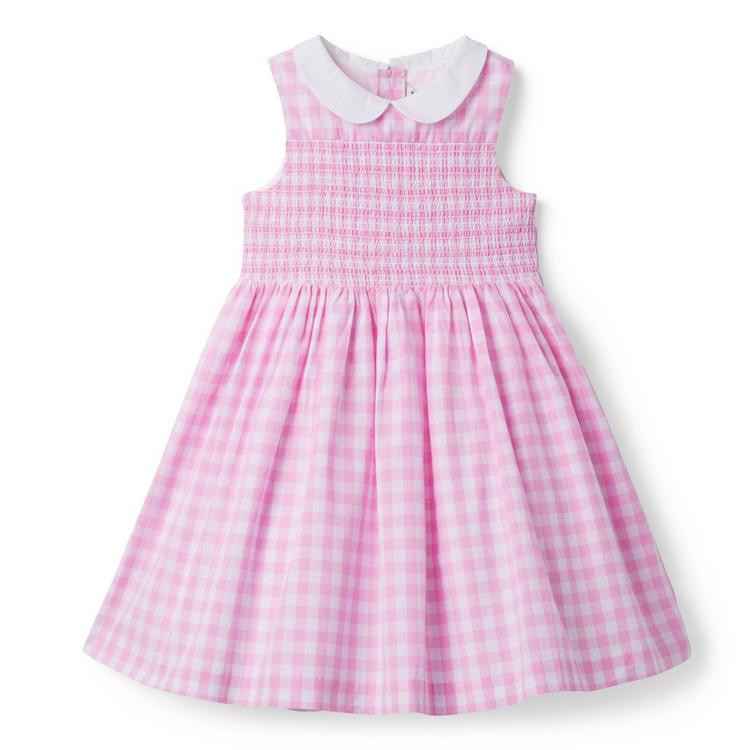 The Charlotte Gingham Smocked Sundress | Janie and Jack