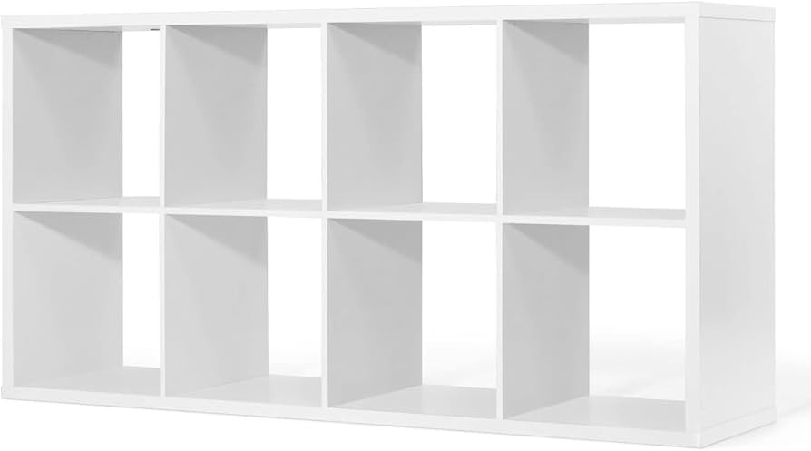 CAPHAUS Sturdy Room 13-Inch Cube Storage Organizer Shelf, with Extra Thick Exterior Edge, Open St... | Amazon (US)