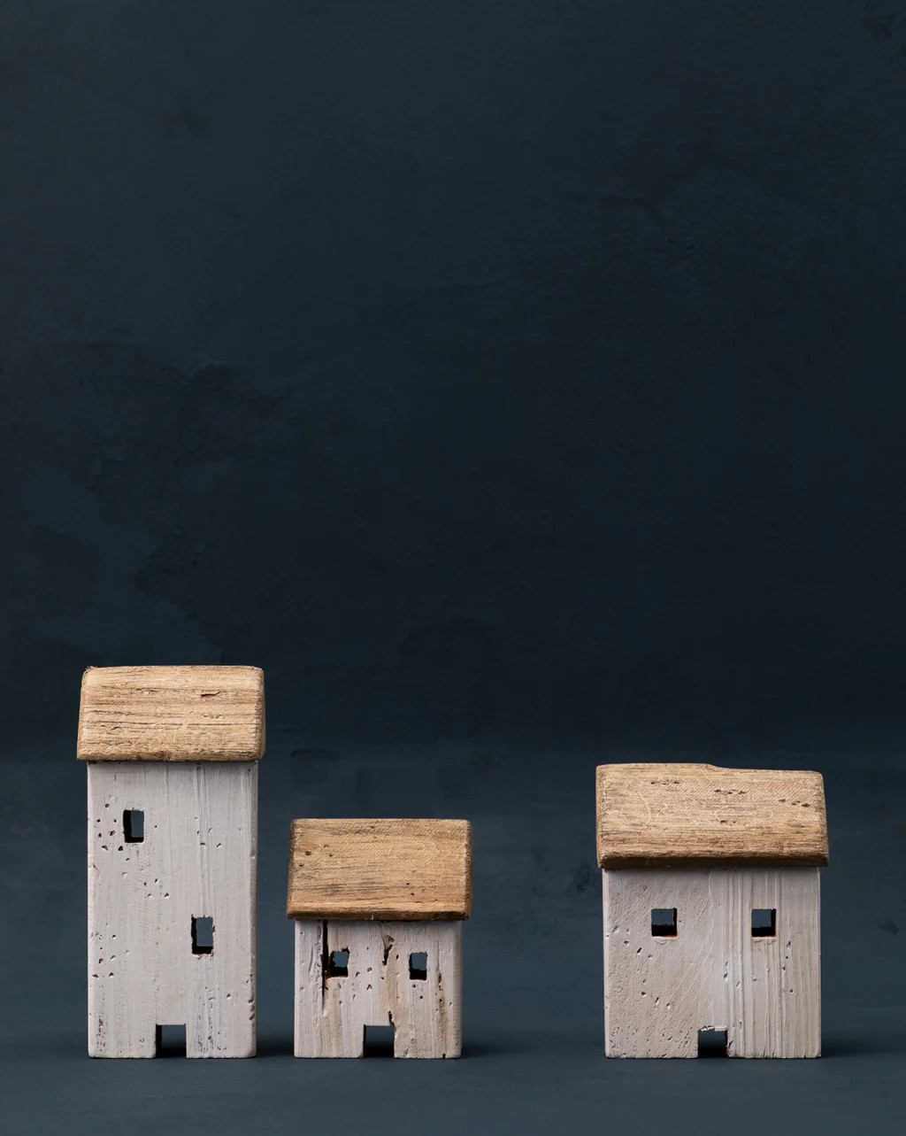Wooden Cottages (Set of 3) | McGee & Co.