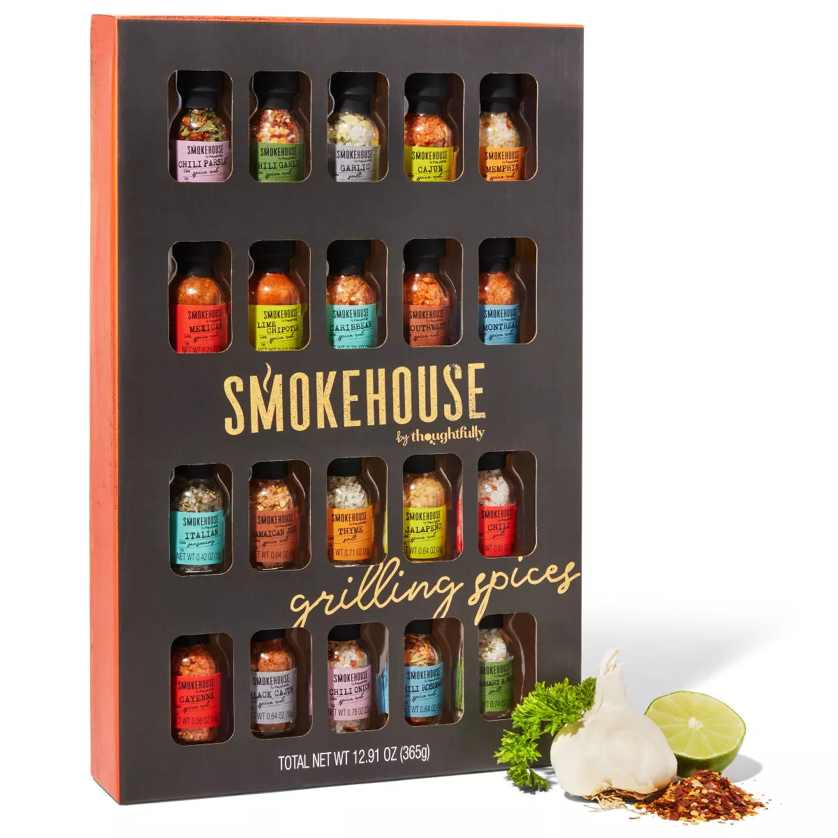 Smokehouse by Thoughtfully, Ultimate Grilling Spice Gift Set, Flavors Include Chili Garlic, Rosem... | Target