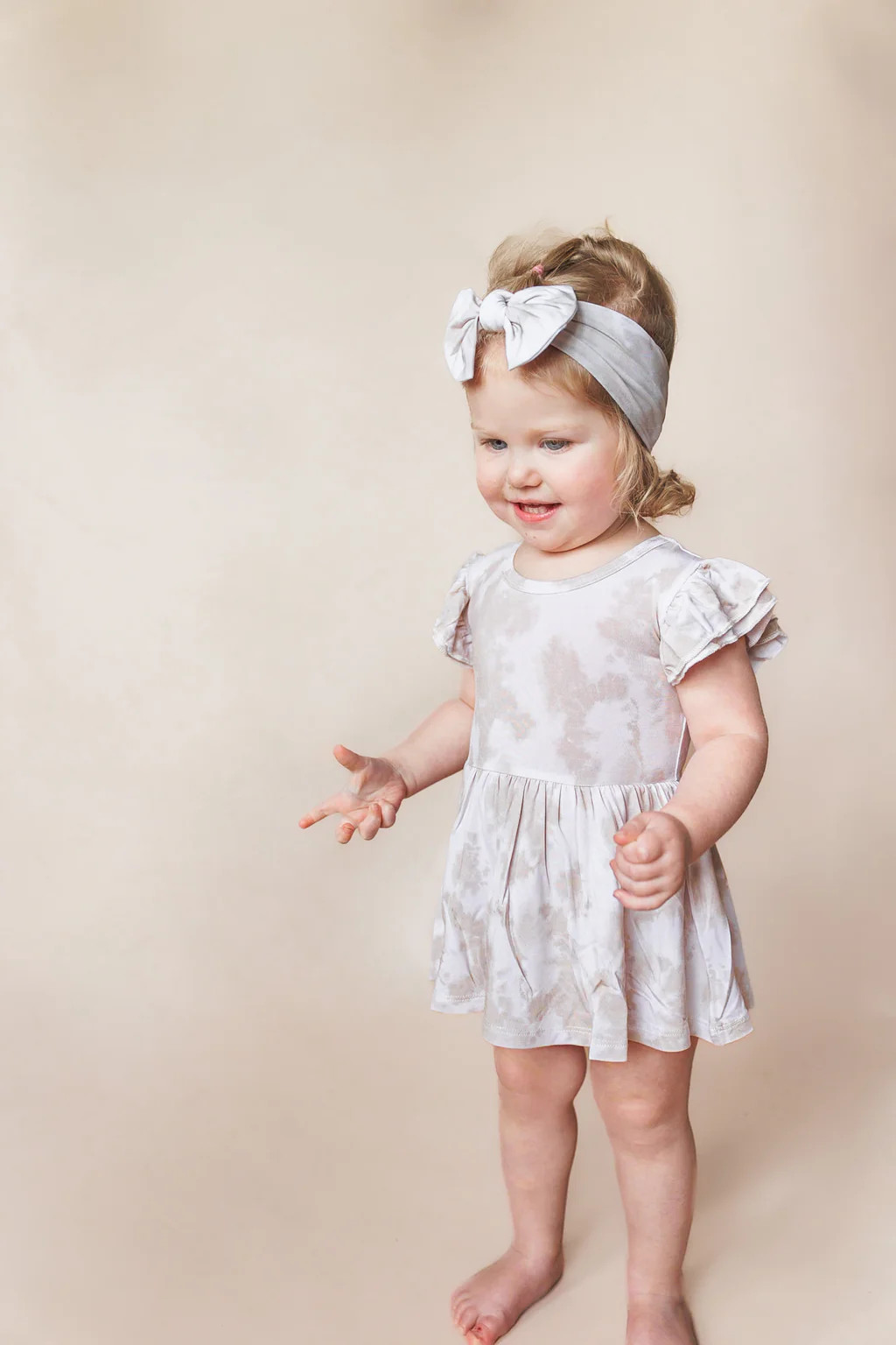 SANDY SHORES DREAM CAP SLEEVE BODYSUIT DRESS | Dream Big Little Co.