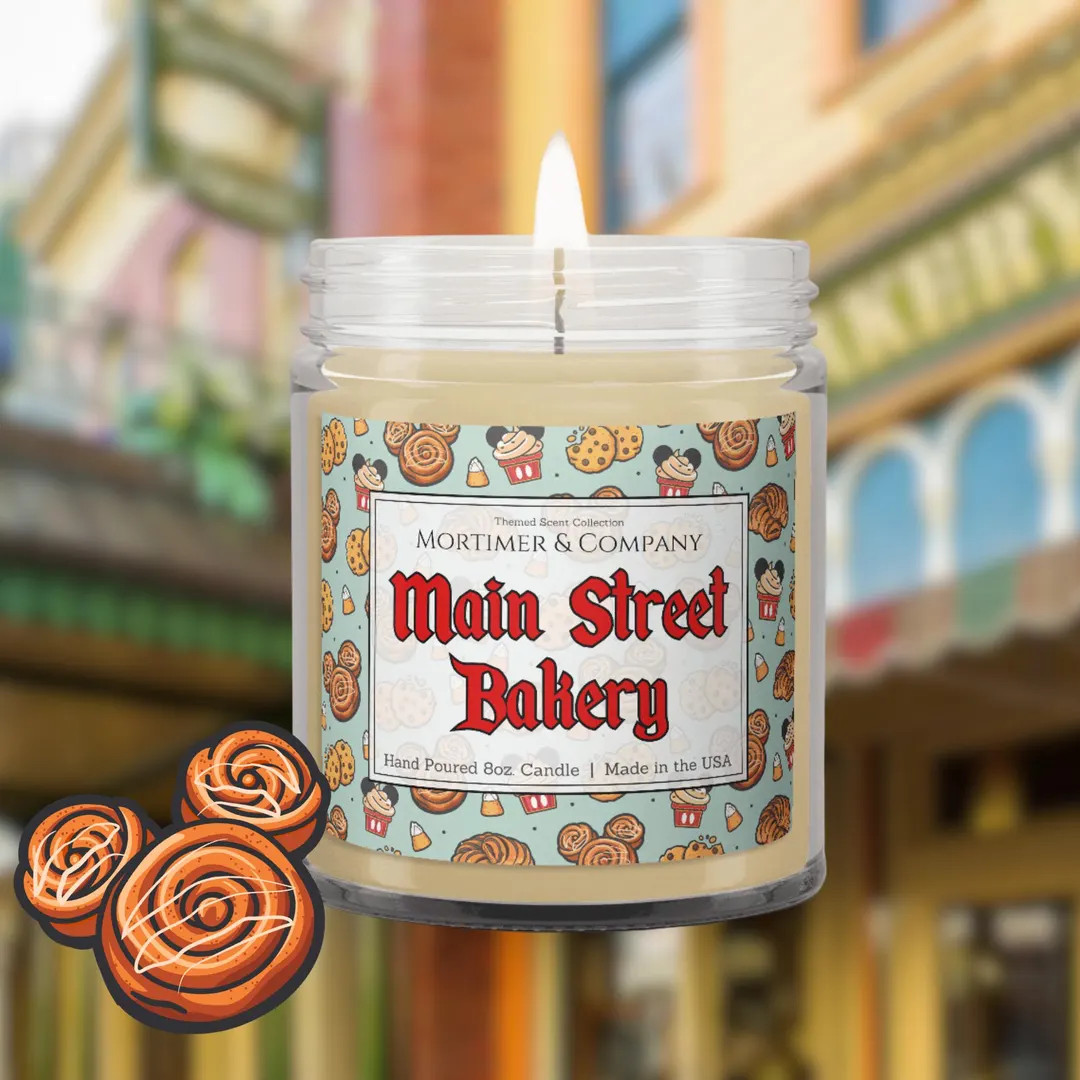 Main Street Bakery | Disney Bakery Inspired Scented Soy Candle - Etsy | Etsy (US)
