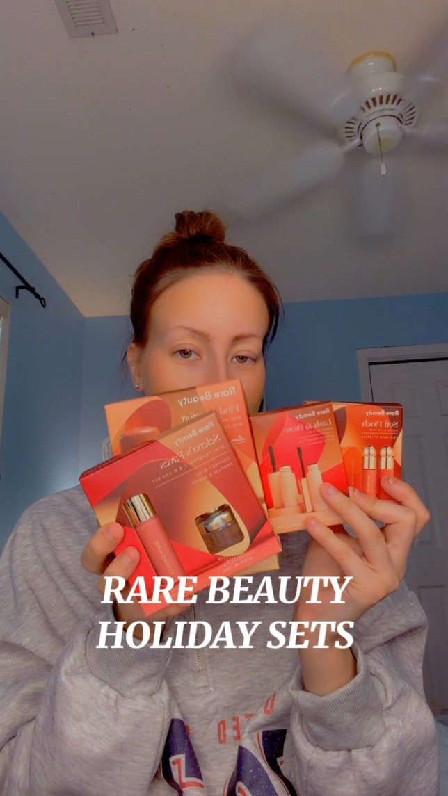 Rare Beauty Holiday Sets are HERE🎄🎁👀  #rarebeauty #holidaygifts #giftideas #makeupgifts #sephora #fyp #lifestyle 

#LTKU #LTKBeauty #LTKGiftGuide