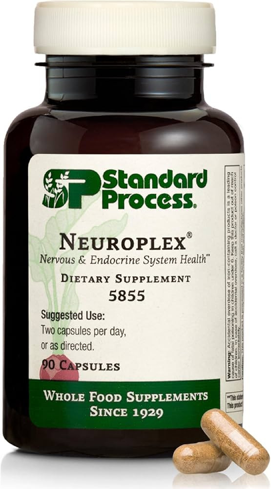 Standard Process - Neuroplex - Supports Nervous and Endocrine Systems - 90 Capsules | Amazon (US)
