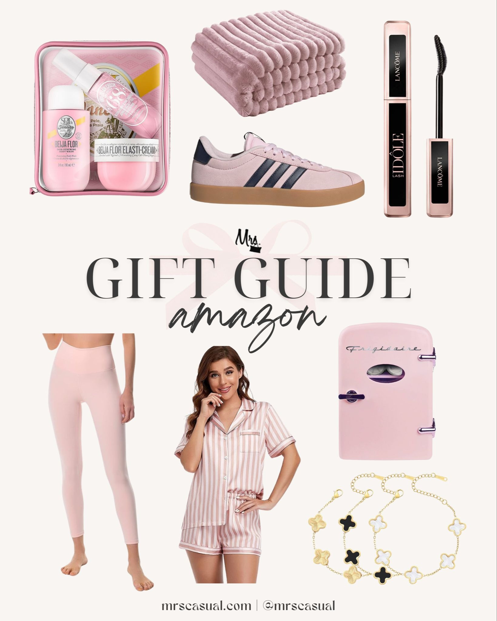 Amazon gift ideas for the holidays // Such great pink finds for a gift guide for a friend, mom, sister, wife, etc! 

 #LTKGiftGuide #LTKFindsUnder50 #LTKFindsUnder100
