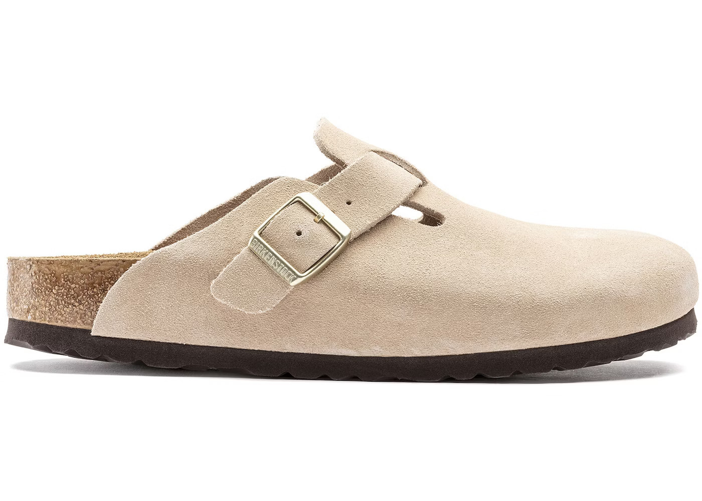 Birkenstock Boston Soft FootbedSuede Nude | StockX
