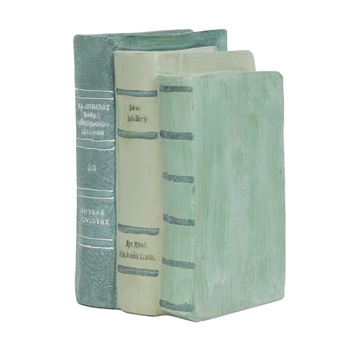 Guichifun Decorative Books Living Room Décor - Resin Sage Green Faux Books Fake Modern Home Decoration for Bookshelf Coffee Table Décor 5.5 x 4.5 x 7.5 Inch | Amazon (US)