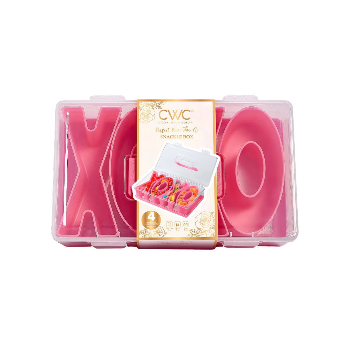 Cook With Color Valentine Snacklebox | Target