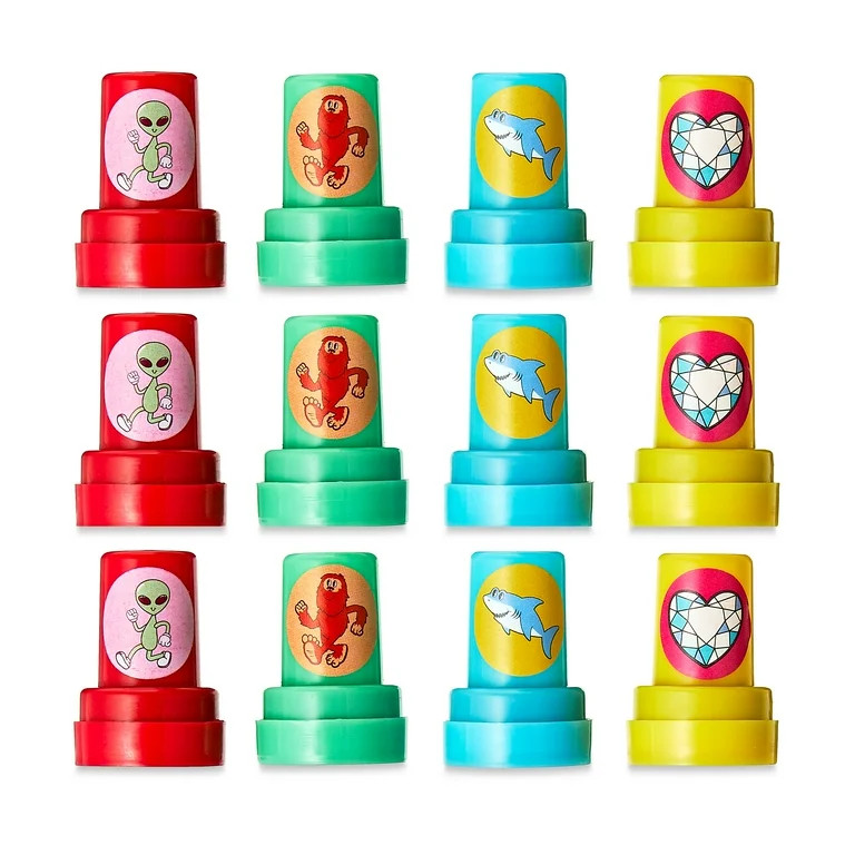 Valentine's Day Stampers Party Favors, 12 count, by Way To Celebrate | Walmart (US)