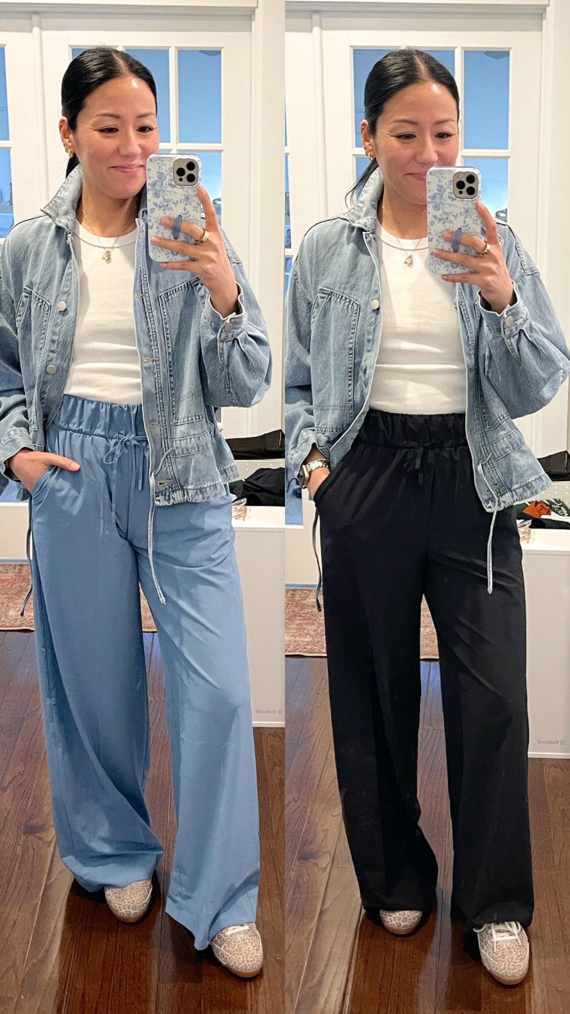 Size XS tank
Size small jacket
Size small regular pants 
(Recommend short length if under 5’4” unless you have longer legs like I do. Then the regular length will work)


#LTKOver40 #LTKActive #LTKSaleAlert