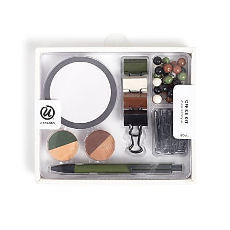 U Brands Novelty Stationery Kit Off Beat Geo Kit Of 80 Pieces - Office Depot | Office Depot and OfficeMax 