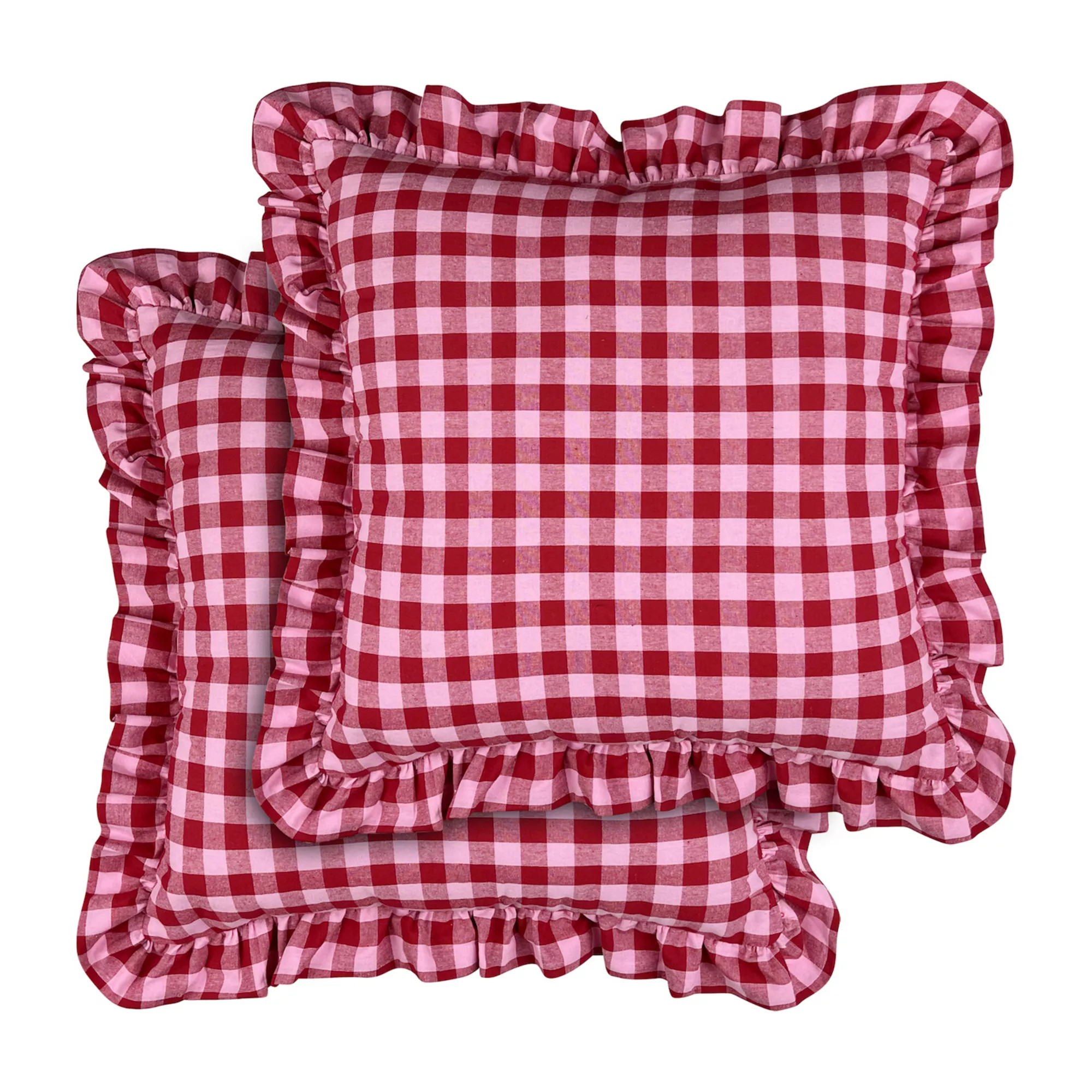 Celebrate Together™ Valentine's Day 2-pack Red & Pink Gingham Pillow | Kohl's