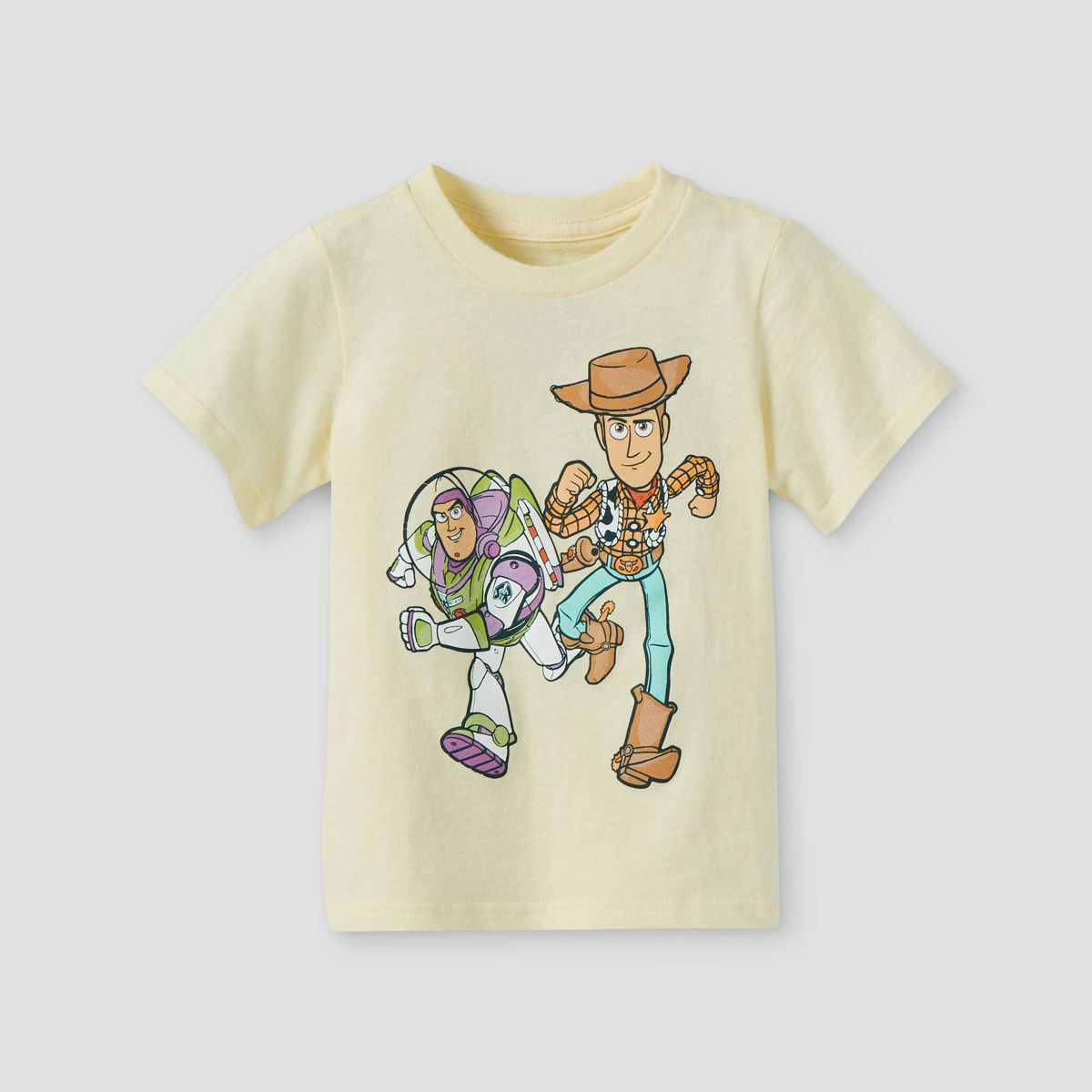 Toddler Boys' Toy Story Short Sleeve T-Shirt - Yellow | Target