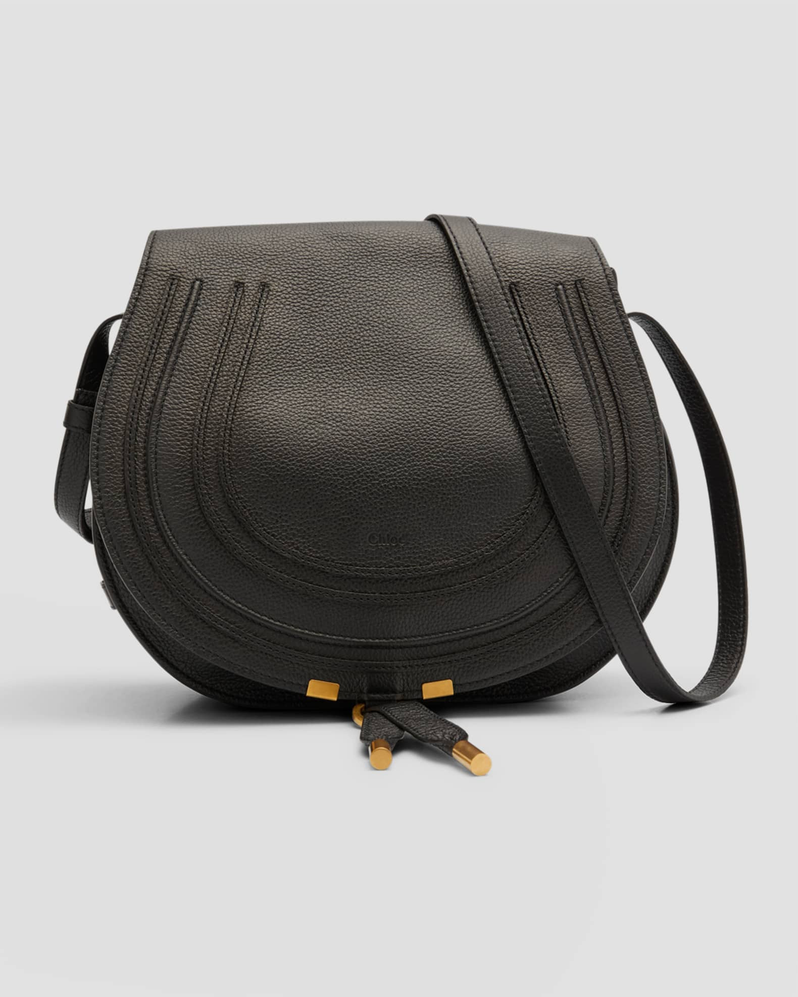 Marcie Medium Saddle Crossbody Bag | Neiman Marcus