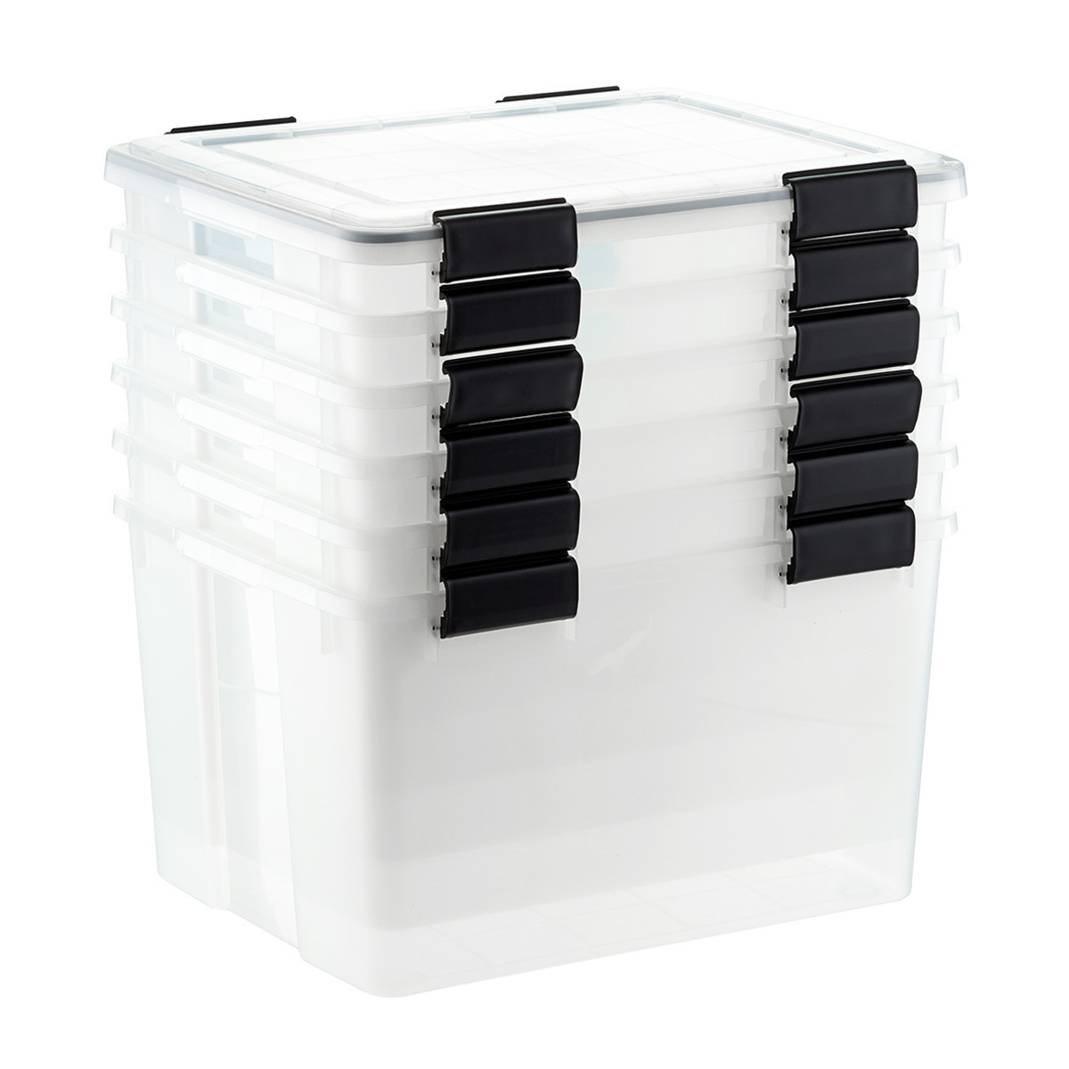 Clear Weathertight Totes Cases | The Container Store