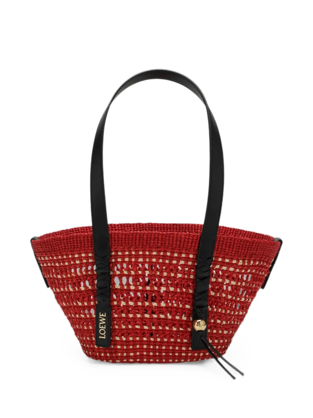 LOEWE small Braid basket bag - Red | Farfetch Global