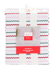 Holiday Scalloped Sheet Set | Bed & Bath | Marshalls | Marshalls
