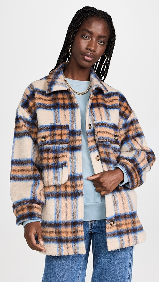 Plaid Shacket | Shopbop