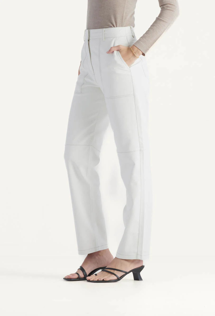 Hayward Pant Ivory | Elka Collective