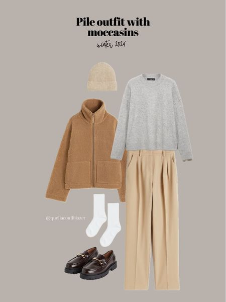 Pile outfit with moccasins 

#LTKstyletip #LTKSeasonal #LTKeurope