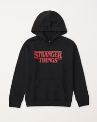 stranger things graphic popover hoodie | Abercrombie & Fitch (US)