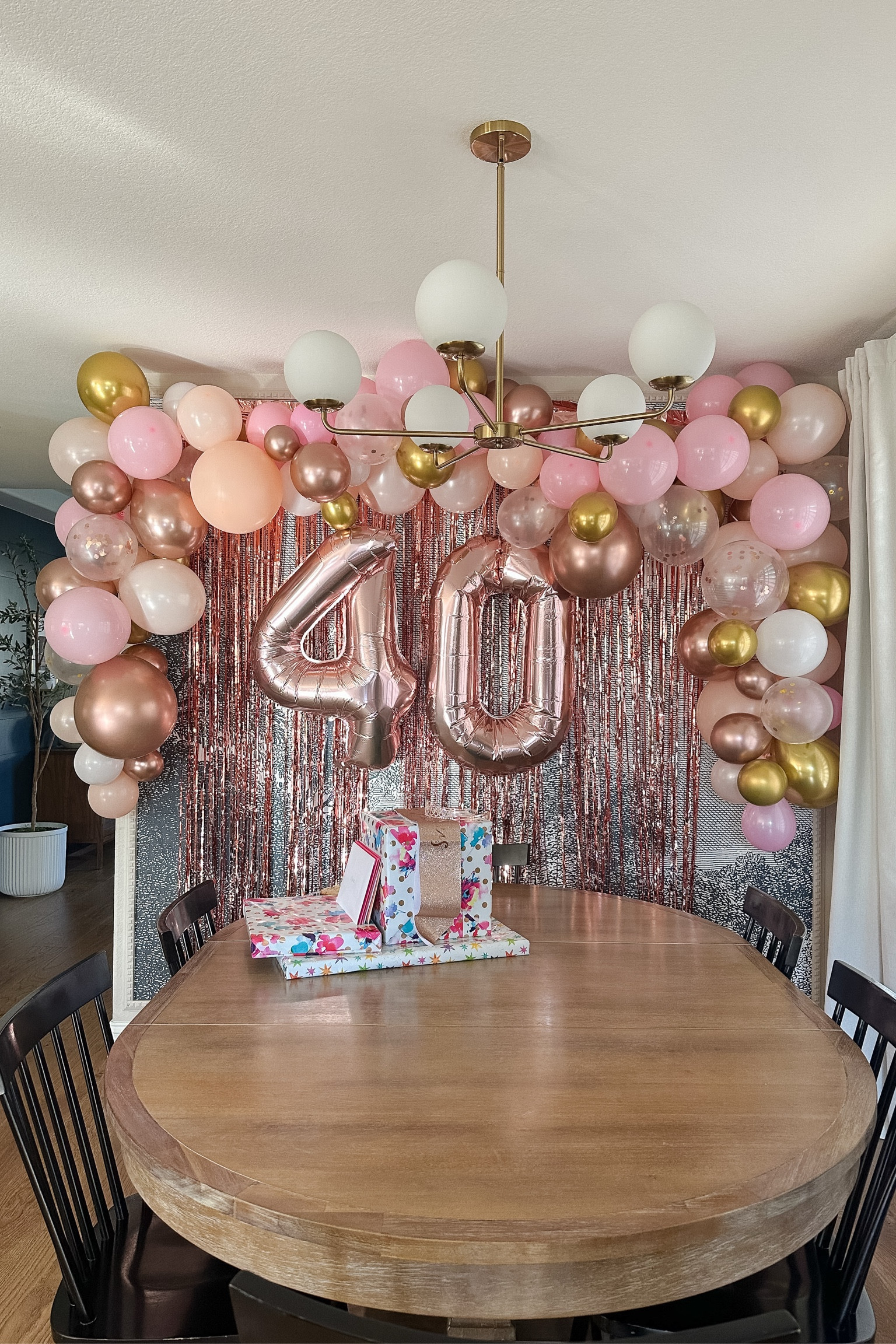 Birthday decorations for girls and ladies!

40th birthday decor for women. Pink balloon garland and streamers. Birthday party decorations. 

#LTKParties #LTKHome #LTKFamily