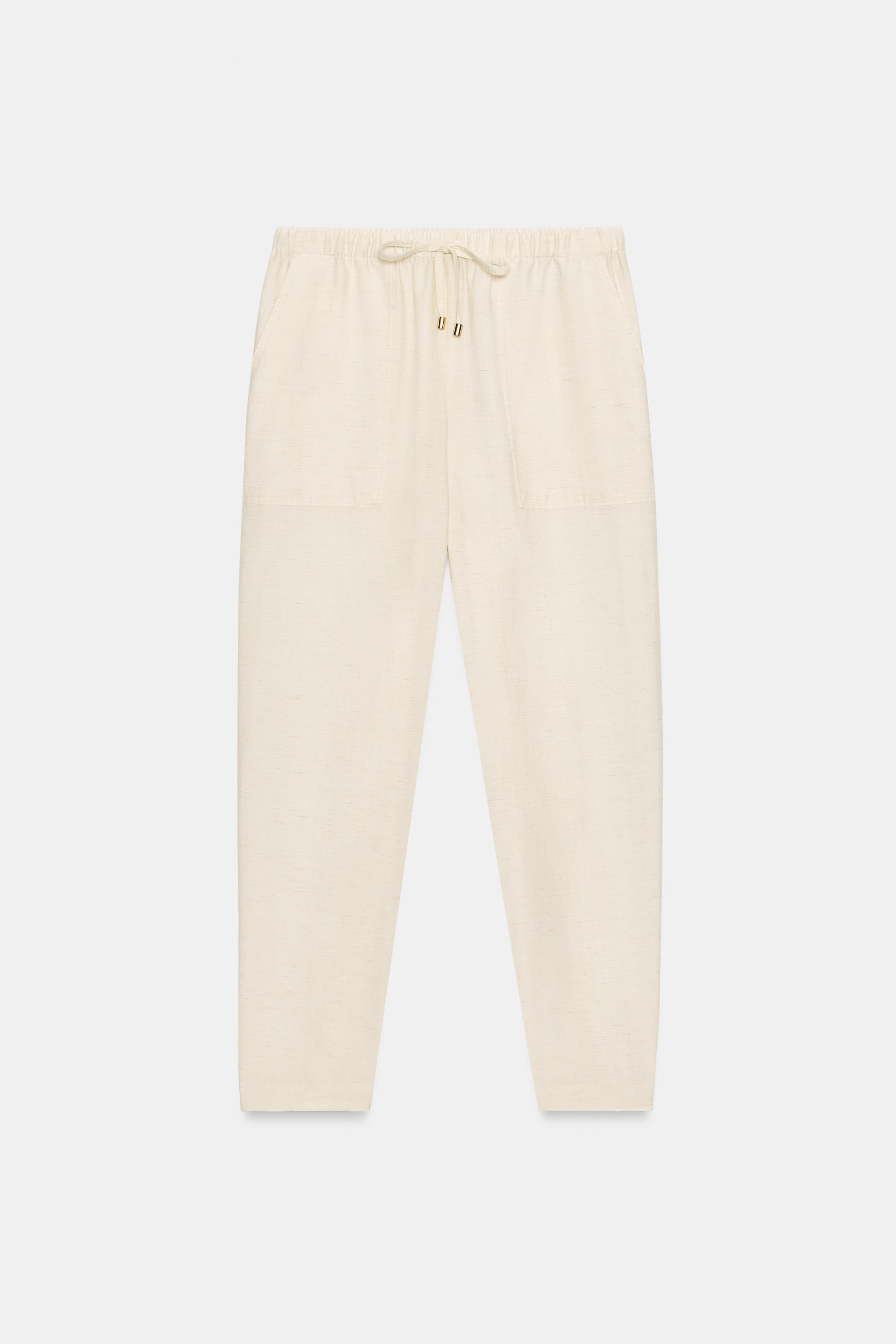 ELASTIC WAISTBAND PANTS | Zara US