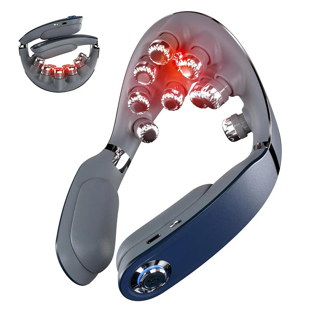 SKG Cordless Neck Massager for Pain Relief Deep Tissue Vibration Foldable Travel Massager,Portabl... | Amazon (US)