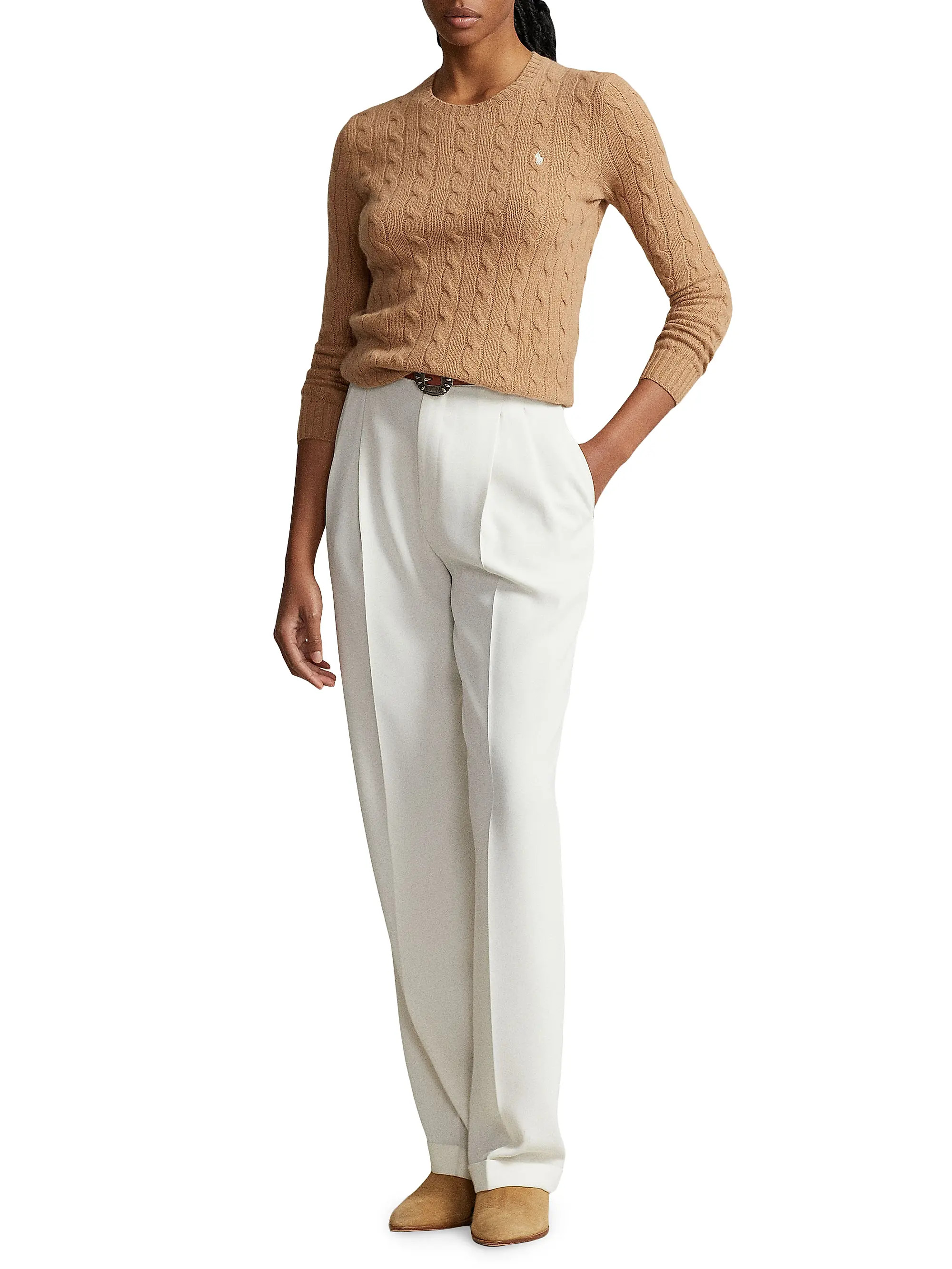 Julianna Cable-Knit Sweater | Saks Fifth Avenue