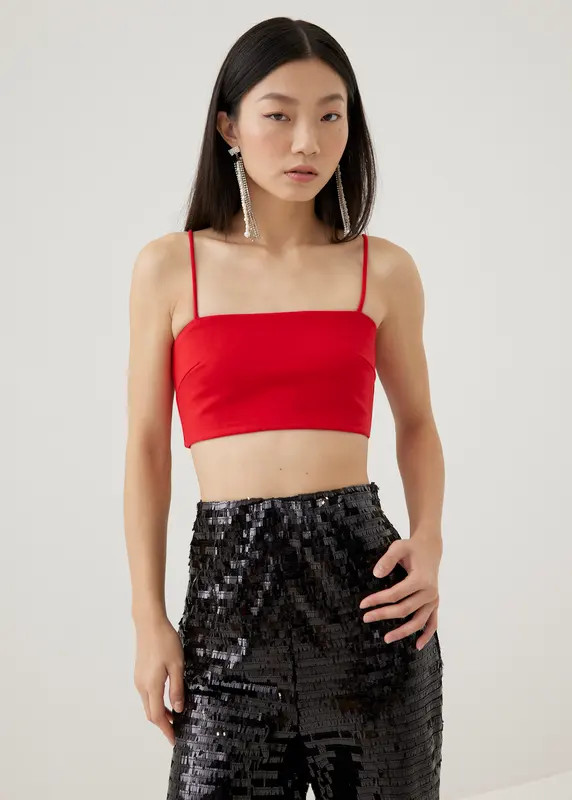 Jaelia Crop Camisole Top | Love, Bonito USA