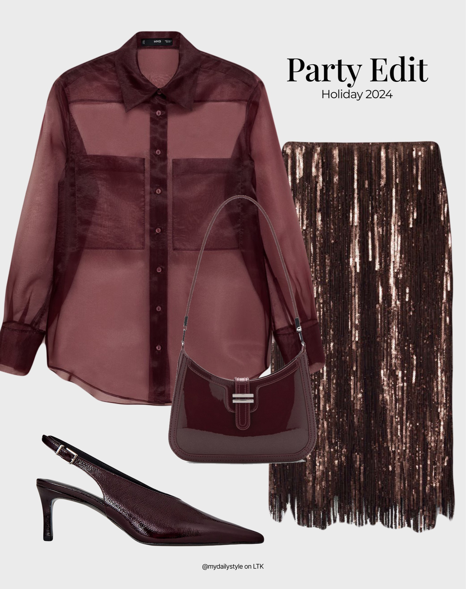 Party outfit perfect for Christmas 🖤

Check out more styling ideas in my profile. 

Tags: night look, holiday 2024, party dressing, parte wear, party look, sequin, holiday outfits, fall style, winter style, winter fit, pre-fall, autumn style, fall outfit, autumn outfit, fall fashion, autumn fashion, easy styling, simple everyday look, chic & basic outfit, Parisian look, casual outfit, capsule wardrobe, office look, brunch style, high street. 

#LTKshoes #LTKpartywear #LTKstyletip