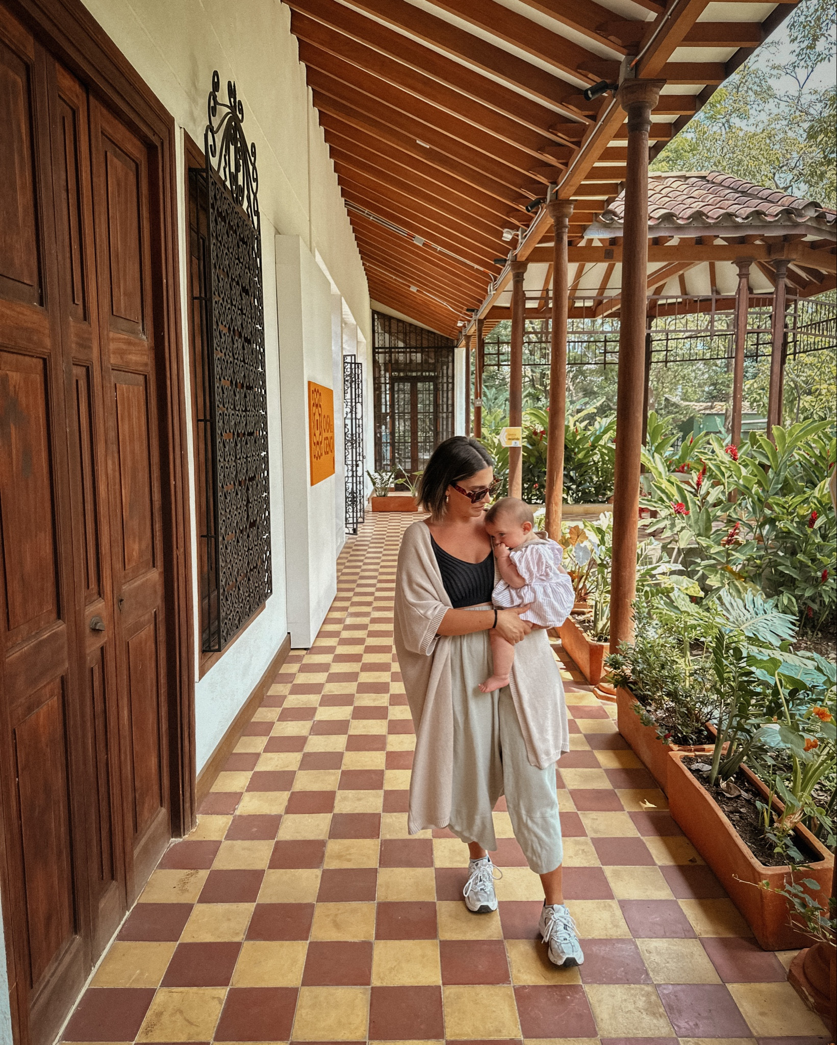 This week I’ll be posting some of my most worn pieces from our Colombia trip! My #1 are these pants!!!! They are amazing. Wore them during my pregnancy and also wear them now! I Have them in a couple other colors too. Super comfy and affordable. I also couldn’t live without these sunnies. Very flattering on. Will link this whole look in my bio and stories. 

#LTKStyleTip #LTKTravel #LTKFindsUnder100