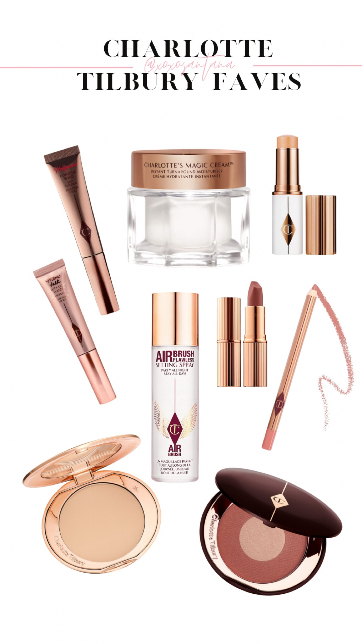 My @charlottetilbury favorites 💖 my #1 is the Magic cream! Everything else that I use and is apart of my make up routine is tagged below. @shop.ltk @charlottetilburyskincare 
@sephora #liketkit #charlottetilbury #magiccream #sephora #ad

#LTKFindsUnder100 #LTKBeauty #LTKWedding