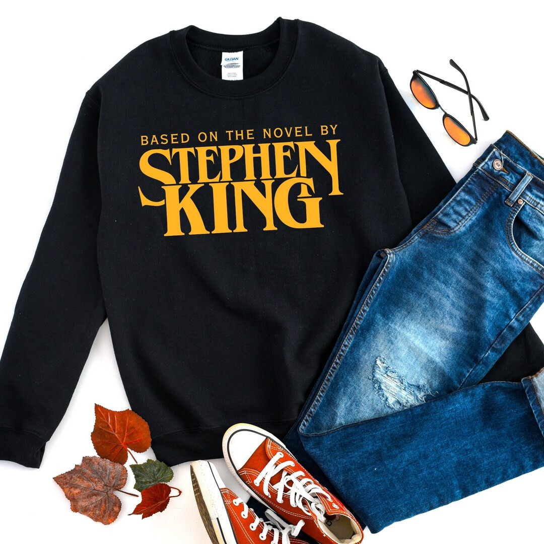 Stephen King Sweatshirt,based on A Novel by Stephen King Shirt, Stephen King, Retro Clothing, Tum... | Etsy (US)