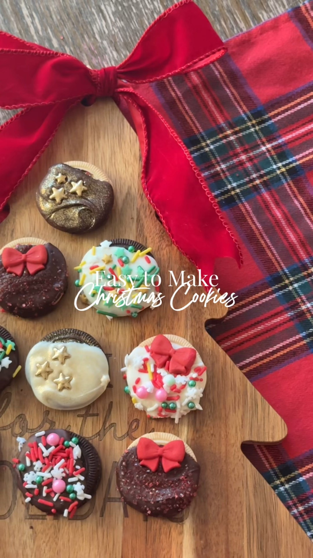 🎄Easy Christmas Cookie Idea 🎄
Make these cute Christmas cookies in minutes!  Just add melted chocolate, sprinkles, edible glitter, and icing decorations! Pick up your favorite store bought cookies, spread on the melted chocolate and add your toppings. Let them sit for 15-20 minutes and enjoy! 

#LTKfoodie #LTKHoliday #LTKSeasonal