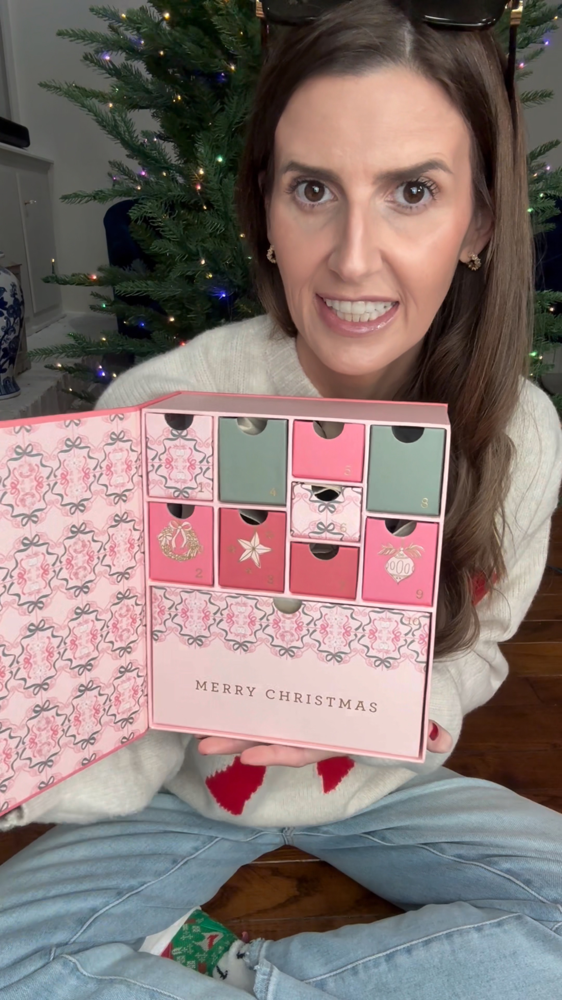 Jewelry Advent Calendar Box curated