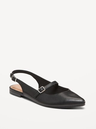 Slingback Mary Jane Flats | Old Navy (CA)