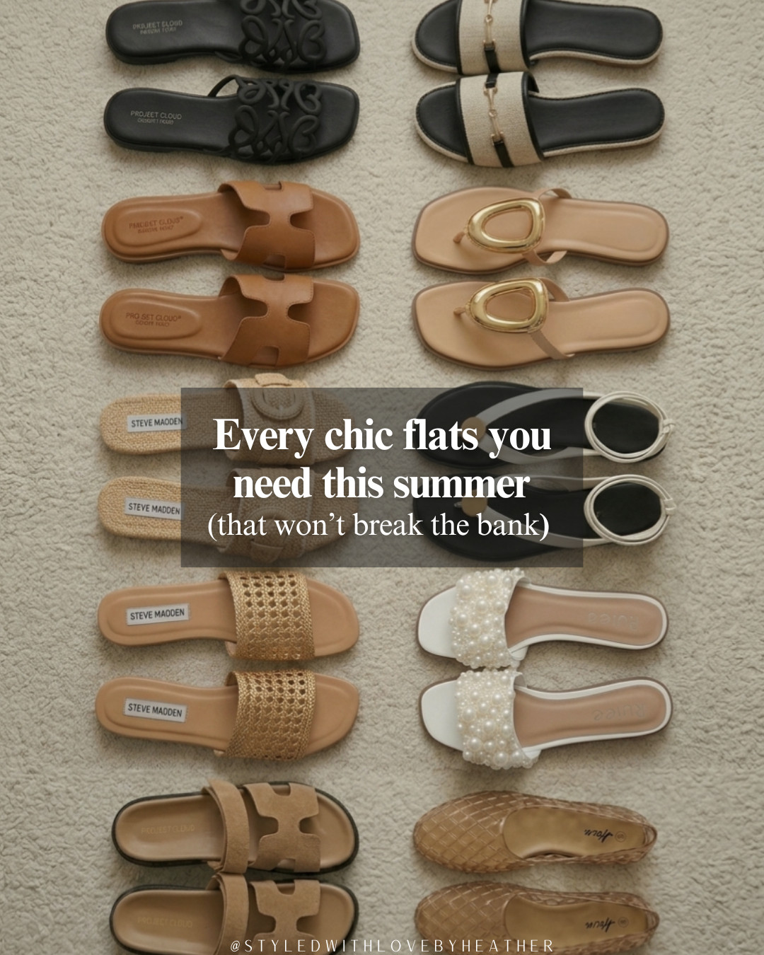 Amazon flats that look designer without the designer price 👡✨
Sharing my favorite chic, affordable summer sandals — neutral, versatile, and perfect for everyday outfits, vacation looks, and elevated basics. Think Hermès-inspired styles, woven textures, gold hardware, and comfy slip-ons you’ll wear on repeat. All linked on my LTK 🤍

 

 #LTKootd #LTKSwim #LTKTravel